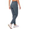 imageG Gradual Womens Fleece Lined Joggers High Waisted Water Resistant Thermal Winter Sweatpants Running Hiking PocketsDusty Blue