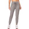 imageG Gradual Womens Fleece Lined Joggers High Waisted Water Resistant Thermal Winter Sweatpants Running Hiking PocketsDusty Grey