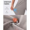 imageG Gradual Womens Fleece Lined Joggers High Waisted Water Resistant Thermal Winter Sweatpants Running Hiking PocketsDusty Grey