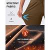 imageG Gradual Womens Fleece Lined Joggers High Waisted Water Resistant Thermal Winter Sweatpants Running Hiking PocketsEspresso