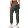imageG Gradual Womens Fleece Lined Joggers High Waisted Water Resistant Thermal Winter Sweatpants Running Hiking PocketsGreen Camo