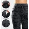 imageG Gradual Womens Fleece Lined Joggers High Waisted Water Resistant Thermal Winter Sweatpants Running Hiking PocketsGrey Camo