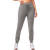 imageG Gradual Womens Fleece Lined Joggers High Waisted Water Resistant Thermal Winter Sweatpants Running Hiking PocketsHeather Medium Grey
