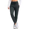imageG Gradual Womens Fleece Lined Joggers High Waisted Water Resistant Thermal Winter Sweatpants Running Hiking PocketsMelanite