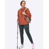 imageG Gradual Womens Fleece Lined Joggers High Waisted Water Resistant Thermal Winter Sweatpants Running Hiking PocketsMelanite