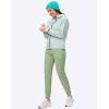 imageG Gradual Womens Fleece Lined Joggers High Waisted Water Resistant Thermal Winter Sweatpants Running Hiking PocketsSage