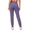 imageG Gradual Womens Fleece Lined Joggers High Waisted Water Resistant Thermal Winter Sweatpants Running Hiking PocketsVintage Purple