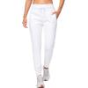 imageG Gradual Womens Fleece Lined Joggers High Waisted Water Resistant Thermal Winter Sweatpants Running Hiking PocketsWhite