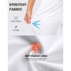 imageG Gradual Womens Fleece Lined Joggers High Waisted Water Resistant Thermal Winter Sweatpants Running Hiking PocketsWhite