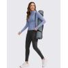 imageG Gradual Womens Fleece Lined Winter Leggings with Pockets Water Resistant High Waisted Thermal Warm Pants Running HikingCharcoal