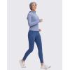 imageG Gradual Womens Fleece Lined Winter Leggings with Pockets Water Resistant High Waisted Thermal Warm Pants Running HikingDark Blue
