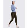 imageG Gradual Womens Fleece Lined Winter Leggings with Pockets Water Resistant High Waisted Thermal Warm Pants Running HikingEspresso