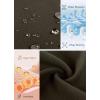 imageG Gradual Womens Fleece Lined Winter Leggings with Pockets Water Resistant High Waisted Thermal Warm Pants Running HikingEspresso