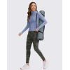 imageG Gradual Womens Fleece Lined Winter Leggings with Pockets Water Resistant High Waisted Thermal Warm Pants Running HikingGreen Camo