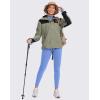 imageG Gradual Womens Fleece Lined Winter Leggings with Pockets Water Resistant High Waisted Thermal Warm Pants Running HikingWild Indigo