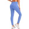 imageG Gradual Womens Fleece Lined Winter Leggings with Pockets Water Resistant High Waisted Thermal Warm Pants Running HikingWild Indigo