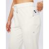 imageG Gradual Womens Joggers Pants with Zipper Pockets Stretch Tapered Athletic Joggers for Women Lounge Jogging WorkoutBeige