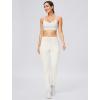 imageG Gradual Womens Joggers Pants with Zipper Pockets Stretch Tapered Athletic Joggers for Women Lounge Jogging WorkoutBeige
