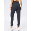 imageG Gradual Womens Joggers Pants with Zipper Pockets Stretch Tapered Athletic Joggers for Women Lounge Jogging WorkoutDark Grey