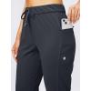 imageG Gradual Womens Joggers Pants with Zipper Pockets Stretch Tapered Athletic Joggers for Women Lounge Jogging WorkoutDark Grey