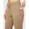 imageG Gradual Womens Joggers Pants with Zipper Pockets Stretch Tapered Athletic Joggers for Women Lounge Jogging WorkoutDark Khaki
