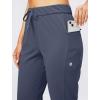 imageG Gradual Womens Joggers Pants with Zipper Pockets Stretch Tapered Athletic Joggers for Women Lounge Jogging WorkoutDusty Blue