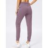 imageG Gradual Womens Joggers Pants with Zipper Pockets Stretch Tapered Athletic Joggers for Women Lounge Jogging WorkoutPink