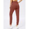 imageG Gradual Womens Joggers Pants with Zipper Pockets Stretch Tapered Athletic Joggers for Women Lounge Jogging WorkoutSavannah Red