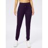 imageG Gradual Womens Joggers Pants with Zipper Pockets Stretch Tapered Athletic Joggers for Women Lounge Jogging WorkoutVintage Purple
