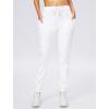 imageG Gradual Womens Joggers Pants with Zipper Pockets Stretch Tapered Athletic Joggers for Women Lounge Jogging WorkoutWhite