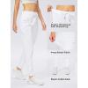 imageG Gradual Womens Joggers Pants with Zipper Pockets Stretch Tapered Athletic Joggers for Women Lounge Jogging WorkoutWhite