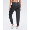 imageG Gradual Womens Joggers Zip Pockets Drawstring Gym Sweatpants High Waisted Tapered Pants for Workout Travel LoungeDark Grey