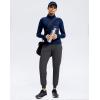 imageG Gradual Womens Joggers Zip Pockets Drawstring Gym Sweatpants High Waisted Tapered Pants for Workout Travel LoungeDark Grey