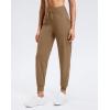 imageG Gradual Womens Joggers Zip Pockets Drawstring Gym Sweatpants High Waisted Tapered Pants for Workout Travel LoungeDark Khaki