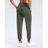 imageG Gradual Womens Joggers Zip Pockets Drawstring Gym Sweatpants High Waisted Tapered Pants for Workout Travel LoungeGrey Sage