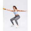 imageG Gradual Womens Joggers Zip Pockets Drawstring Gym Sweatpants High Waisted Tapered Pants for Workout Travel LoungeLight Grey