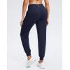 imageG Gradual Womens Joggers Zip Pockets Drawstring Gym Sweatpants High Waisted Tapered Pants for Workout Travel LoungeNavy