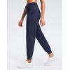 imageG Gradual Womens Joggers Zip Pockets Drawstring Gym Sweatpants High Waisted Tapered Pants for Workout Travel LoungeNavy