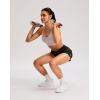 imageG Gradual Womens Running Shorts with Mesh Liner 3quot Workout Athletic Shorts for Women with Phone PocketsBlack