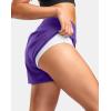 imageG Gradual Womens Running Shorts with Mesh Liner 3quot Workout Athletic Shorts for Women with Phone PocketsDusty Purple