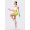 imageG Gradual Womens Running Shorts with Mesh Liner 3quot Workout Athletic Shorts for Women with Phone PocketsFluorescent Green