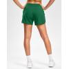 imageG Gradual Womens Running Shorts with Mesh Liner 3quot Workout Athletic Shorts for Women with Phone PocketsGreen