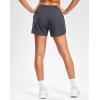 imageG Gradual Womens Running Shorts with Mesh Liner 3quot Workout Athletic Shorts for Women with Phone PocketsGrey