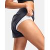 imageG Gradual Womens Running Shorts with Mesh Liner 3quot Workout Athletic Shorts for Women with Phone PocketsGrey