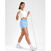 imageG Gradual Womens Running Shorts with Mesh Liner 3quot Workout Athletic Shorts for Women with Phone PocketsLight Blue