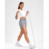 imageG Gradual Womens Running Shorts with Mesh Liner 3quot Workout Athletic Shorts for Women with Phone PocketsLight Grey