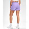 imageG Gradual Womens Running Shorts with Mesh Liner 3quot Workout Athletic Shorts for Women with Phone PocketsLilac