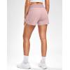 imageG Gradual Womens Running Shorts with Mesh Liner 3quot Workout Athletic Shorts for Women with Phone PocketsPink
