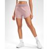 imageG Gradual Womens Running Shorts with Mesh Liner 3quot Workout Athletic Shorts for Women with Phone PocketsPink