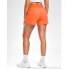 imageG Gradual Womens Running Shorts with Mesh Liner 3quot Workout Athletic Shorts for Women with Phone PocketsPoppy